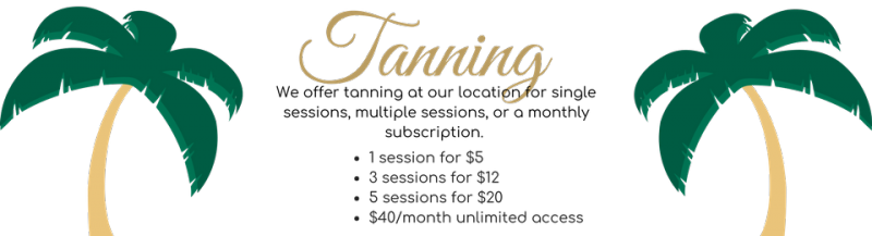 The Treasure Chest Tanning packages and prices